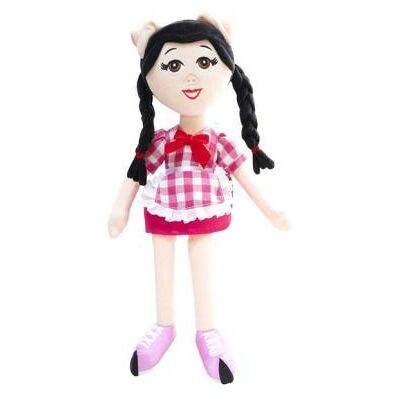 Studio 100 K3 knuffelpop met muziek - 3 biggetjes: Marthe 40 cm Studio 100 K3 knuffelpop met muziek - 3 biggetjes: Marthe 40 cm