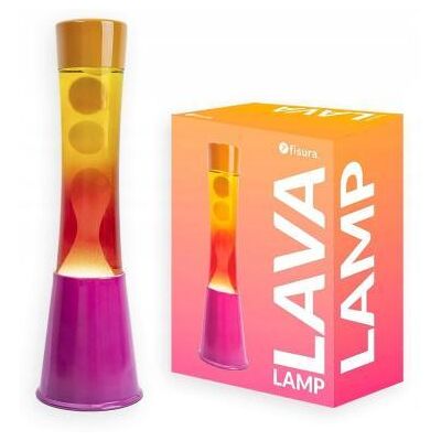 Lavalamp Tower roos/oranje Lavalamp Tower roos/oranje