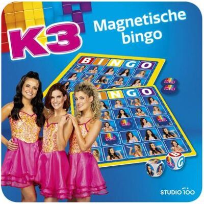 Studio 100 K3 magneetspel - Bingo Studio 100 K3 magneetspel - Bingo