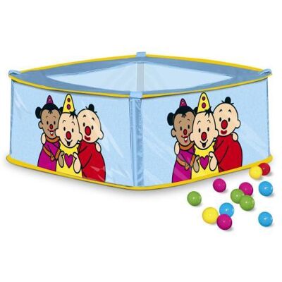 Studio 100 Bumba ballenbad vierkant + 50 ballen Studio 100 Bumba ballenbad vierkant + 50 ballen