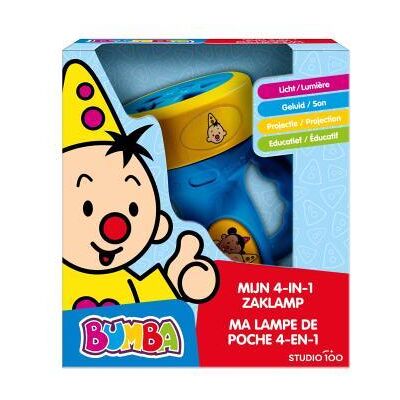 Studio 100 Bumba Mijn 4-in-1 zaklamp Studio 100 Bumba Mijn 4-in-1 zaklamp