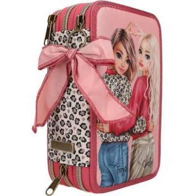 Top Model TOPModel 3-vaks etui LEOHEART Top Model TOPModel 3-vaks etui LEOHEART