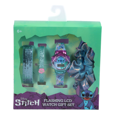 Stitch-cadeauset met horloge en armband Stitch-cadeauset met horloge en armband