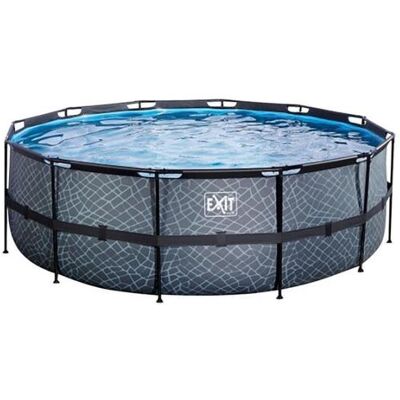 EXIT Zwembad FramePool rond Diameter 427 cm EXIT Zwembad FramePool rond Diameter 427 cm