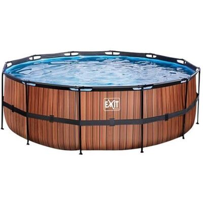 EXIT Zwembad FramePool rond Diameter 427 cm EXIT Zwembad FramePool rond Diameter 427 cm