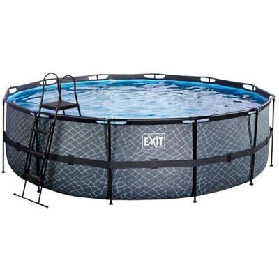 EXIT Zwembad FramePool rond Diameter 488 cm EXIT Zwembad FramePool rond Diameter 488 cm