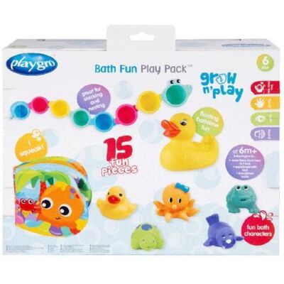 Playgro Badspeelgoed geschenkset 15-delig Playgro Badspeelgoed geschenkset 15-delig