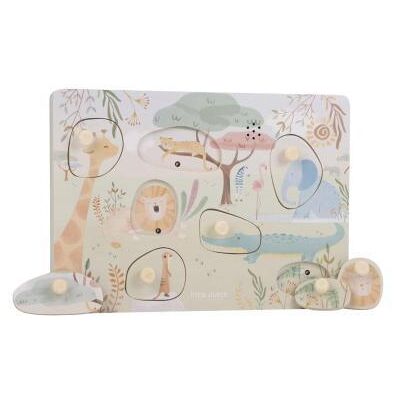 Little Dutch Geluidenpuzzel FSC - Safari Friends Little Dutch Geluidenpuzzel FSC - Safari Friends