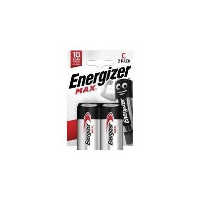 Energizer Max C-batterij - 2 stuks Energizer Max C-batterij - 2 stuks