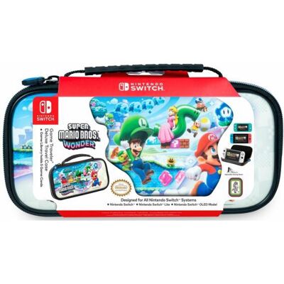 RDS Industries Switch Official Super Mario Wonder Travel Case RDS Industries Switch Official Super Mario Wonder Travel Case