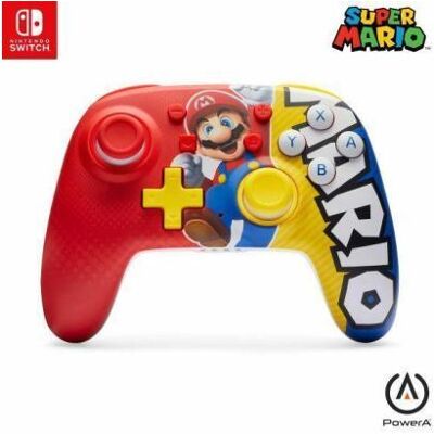 Nintendo Switch Switch PowerA Wireless Nano Controller Super Mario Victory Nintendo Switch Switch PowerA Wireless Nano Controller Super Mario Victory