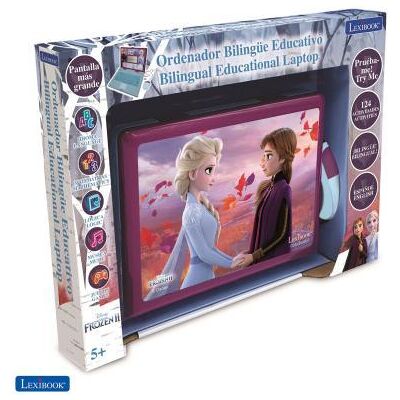 Lexibook Frozen laptop met 62 activiteiten (NL/FR) Lexibook Frozen laptop met 62 activiteiten (NL/FR)