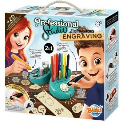 Buki Professional Studio 2-in-1 Engraving pyrograf Buki Professional Studio 2-in-1 Engraving pyrograf