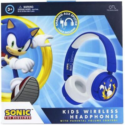 Sonic The Hedgehog Junior Bluetooth Hoofdtelefoon Sonic The Hedgehog Junior Bluetooth Hoofdtelefoon