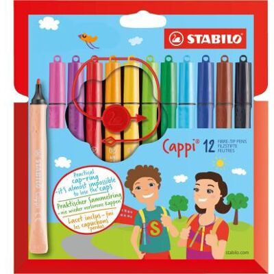 Stabilo Cappi etui 12st Stabilo Cappi etui 12st