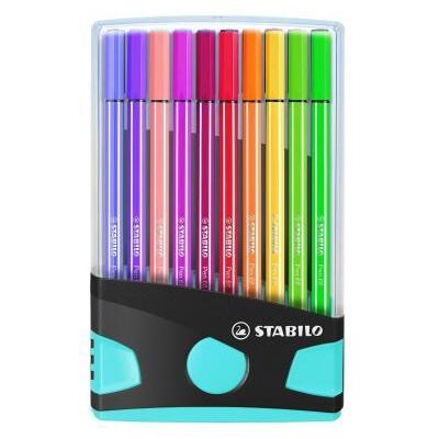 Stabilo Pen 68 ColorParade light blue/anthracite 20pcs Stabilo Pen 68 ColorParade light blue/anthracite 20pcs