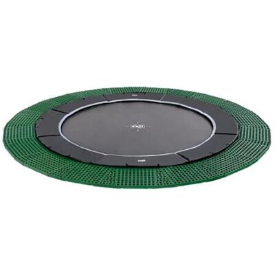 EXIT Sporttrampoline Dynamic Dynamic Groundlevel Ø 3,66 m zwart EXIT Sporttrampoline Dynamic Dynamic Groundlevel Ø 3,66 m zwart