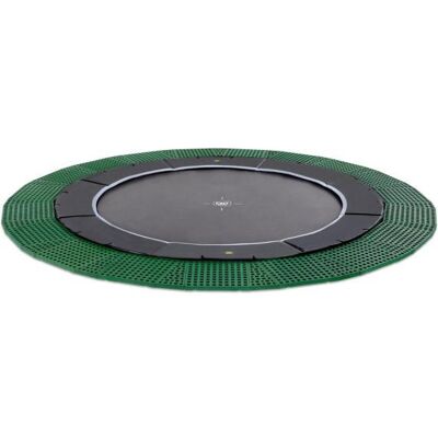 EXIT Sporttrampoline Dynamic Dynamic Groundlevel Ø 4,27 m zwart EXIT Sporttrampoline Dynamic Dynamic Groundlevel Ø 4,27 m zwart