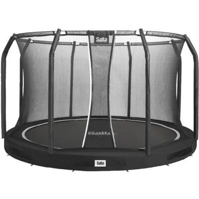 Salta Inbouwtrampoline met veiligheidsnet Premium Ground Ø 4,27 m zwart Salta Inbouwtrampoline met veiligheidsnet Premium Ground Ø 4,27 m zwart