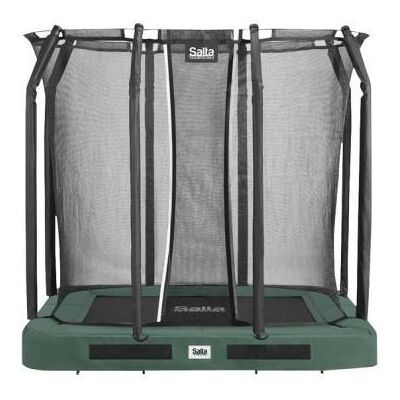 Salta Inbouwtrampoline met veiligheidsnet Premium Ground L 2,14 x B 1,53 m groen Salta Inbouwtrampoline met veiligheidsnet Premium Ground L 2,14 x B 1,53 m groen