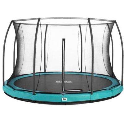 Salta Inbouwtrampoline met veiligheidsnet Comfort Edition Comfort Edition Ground Ø 3,96 m groen Salta Inbouwtrampoline met veiligheidsnet Comfort Edition Comfort Edition Ground Ø 3,96 m groen