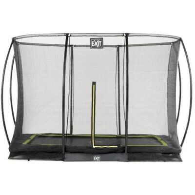 EXIT Inbouwtrampoline met veiligheidsnet Silhouette Silhouette Ground L 3,05 x B 2,14 m zwart EXIT Inbouwtrampoline met veiligheidsnet Silhouette Silhouette Ground L 3,05 x B 2,14 m zwart