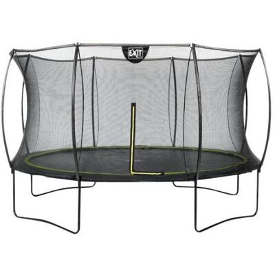 EXIT Trampolineset Silhouette Silhouette Ø 4,27 m zwart EXIT Trampolineset Silhouette Silhouette Ø 4,27 m zwart