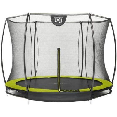 EXIT Inbouwtrampoline met veiligheidsnet Silhouette Silhouette Ground Diameter 244 cm lime EXIT Inbouwtrampoline met veiligheidsnet Silhouette Silhouette Ground Diameter 244 cm lime
