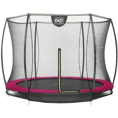 EXIT Inbouwtrampoline met veiligheidsnet Silhouette Silhouette Ground Diameter 305 cm roze EXIT Inbouwtrampoline met veiligheidsnet Silhouette Silhouette Ground Diameter 305 cm roze