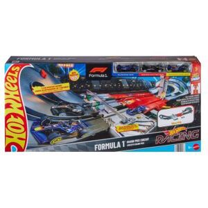 Hot Wheels F1 Grand Prix Circuit met 3 auto's Hot Wheels F1 Grand Prix Circuit met 3 auto's