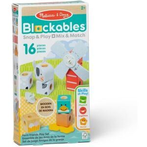 Spinmaster Melissa & Doug - Blockables Farm Friends Play Set (16st) Spinmaster Melissa & Doug - Blockables Farm Friends Play Set (16st)