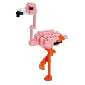 Bandai Nanoblock - Roze Flamingo Bandai Nanoblock - Roze Flamingo