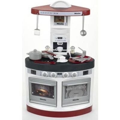 Klein Miele triangle keuken met electronische geluiden Klein Miele triangle keuken met electronische geluiden