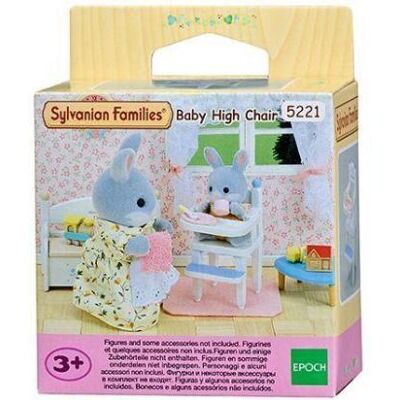 Sylvanian Families 5221 Hoge kinderstoel Sylvanian Families 5221 Hoge kinderstoel
