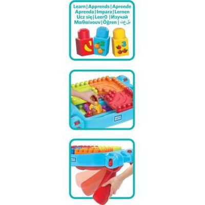 Mega Bloks Bouw en Leer tafel Mega Bloks Bouw en Leer tafel