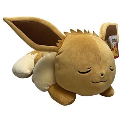 Pokemon Slapende Eevee pluche 45cm Pokemon Slapende Eevee pluche 45cm