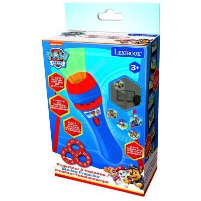 Lexibook PAW Patrol Stories Projector projectie-zaklamp met 24 plaatjes Lexibook PAW Patrol Stories Projector projectie-zaklamp met 24 plaatjes