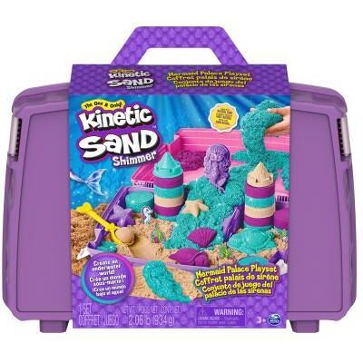 Spinmaster Kinetic Sand Mermaid Folding Sand Box 907g Spinmaster Kinetic Sand Mermaid Folding Sand Box 907g