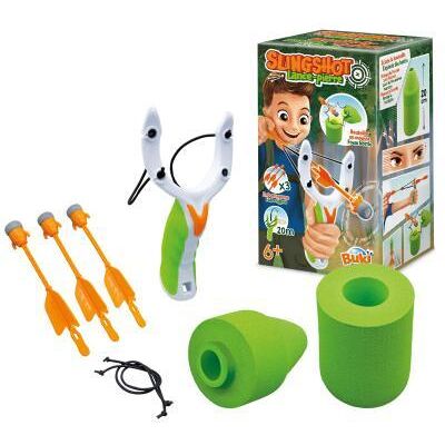 Buki Slingshot katapult met 3 pijltjes Buki Slingshot katapult met 3 pijltjes