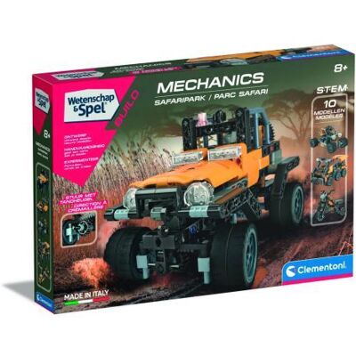 Clementoni Wetenschap & Spel - Mechanics Safaripark Clementoni Wetenschap & Spel - Mechanics Safaripark