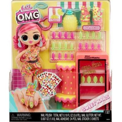 L.O.L. (Lil Outrageous Littles) L.O.L. Surprise OMG Sweet Nails Pinky Pops L.O.L. (Lil Outrageous Littles) L.O.L. Surprise OMG Sweet Nails Pinky Pops