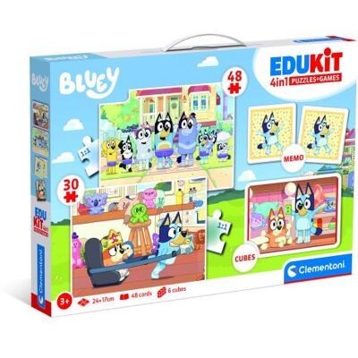 Clementoni Bluey Edukit 4-in-1 Clementoni Bluey Edukit 4-in-1