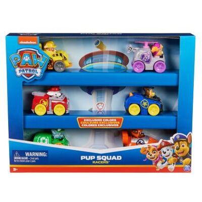 Spinmaster PAW Patrol Pup Squad Racers 6-pack Spinmaster PAW Patrol Pup Squad Racers 6-pack