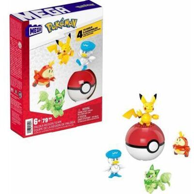 Fisher Price Mega Construx Pokemon Paldea Regio Team Fisher Price Mega Construx Pokemon Paldea Regio Team