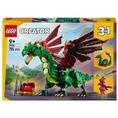 31161 LEGO Creator 3-in-1 Middelleeuwse Draak 31161 LEGO Creator 3-in-1 Middelleeuwse Draak