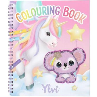 Ylvi en de Minimoomis Ylvi kleurboek met eenhoorn pailletten Ylvi en de Minimoomis Ylvi kleurboek met eenhoorn pailletten