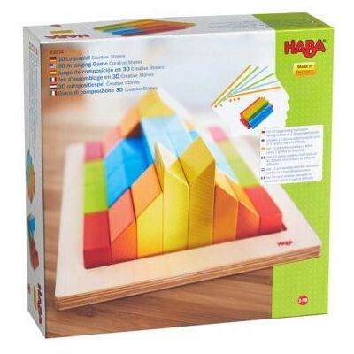 HABA Blokken Compositiespel 3D Creative Stones HABA Blokken Compositiespel 3D Creative Stones