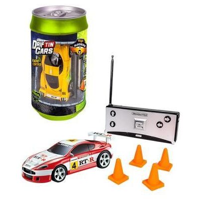Silverlit RC Driftin Cars mini raceauto in blik Silverlit RC Driftin Cars mini raceauto in blik