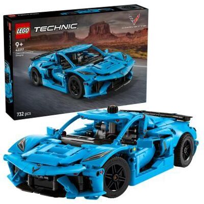 42217 LEGO Technic Chevrolet Corvette Stingray blauw 42217 LEGO Technic Chevrolet Corvette Stingray blauw
