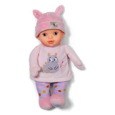 Zapf Creation BABY Born for Babies Sweetie roze met oortjes 30cm Zapf Creation BABY Born for Babies Sweetie roze met oortjes 30cm